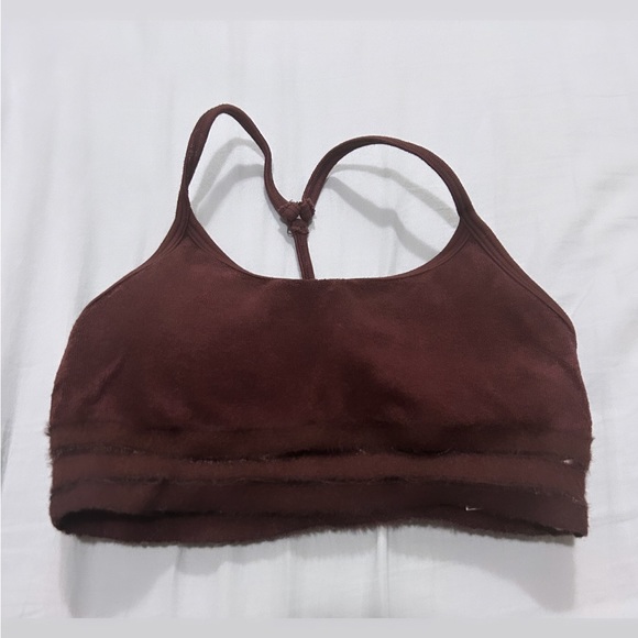 AloYoga Seamless Luxe Terry Cuddle Bra, Size S - Picture 5 of 7